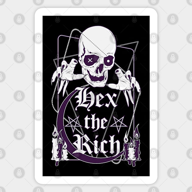 Hex the Rich Magnet by Von Kowen